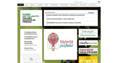 Desktop Screenshot of nayttelijaliitto.fi